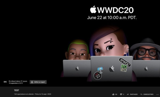Apple appears to post Sept. 10 stream details for 5G iPhone event on YouTube