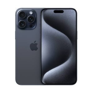 Apple iPhone 15 Pro Max 256GB (Good Condition)(B-) Renewed - Blue Titanium (Battery 80%+)