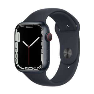 Apple Watch Series 7 Aluminum 41mm GPS (Fair Condition)(C+) Renewed - Midnight (Battery 80%+)
