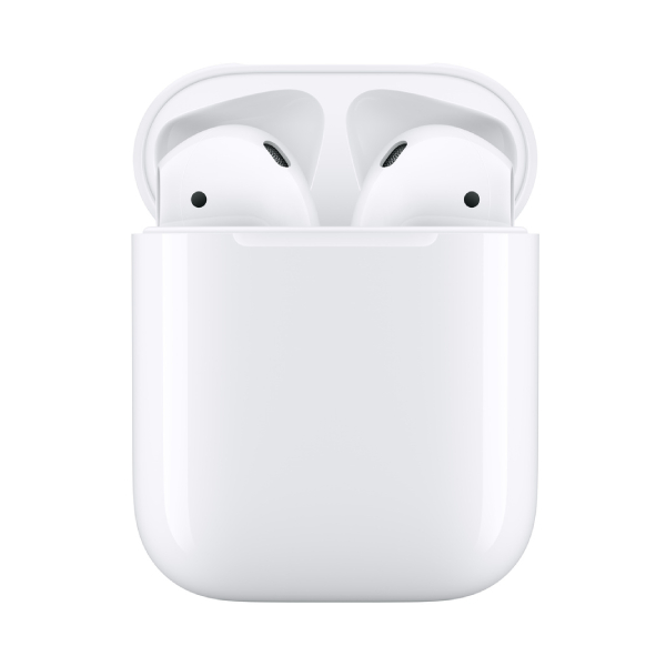 Apple AirPods 2 (Wireless Charging Case) (Good Condition)(B-) Renewed - White (Battery 85%+)