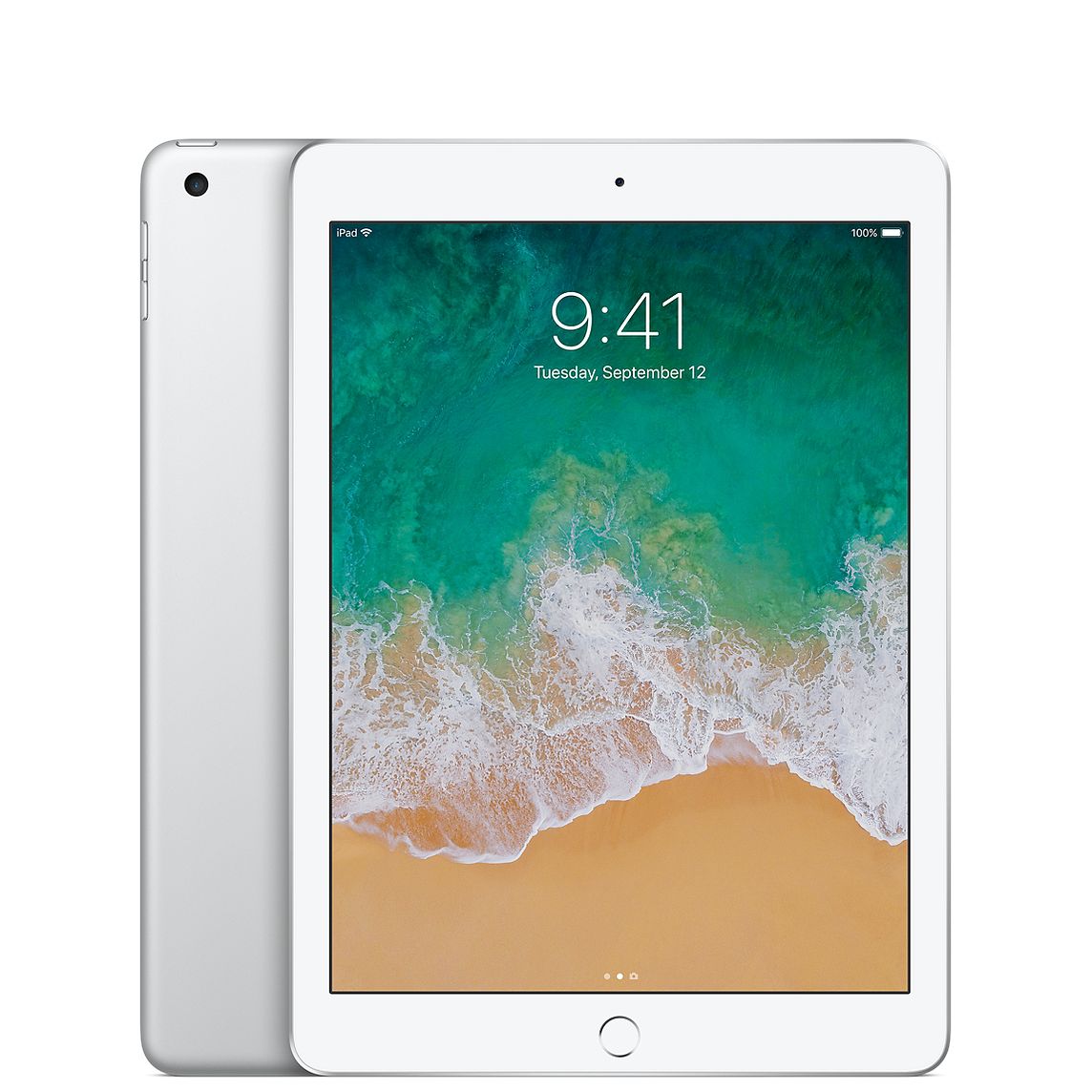 Apple iPad 5th Gen 32GB Wifi (Good Condition)(B-) Renewed - Silver (New Battery) - Image 3