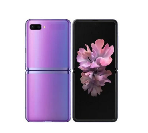 Samsung Galaxy Z Flip 1 4G 256GB (Near New)(A) Renewed - Mirror Purple (Battery 85%+) - Image 2