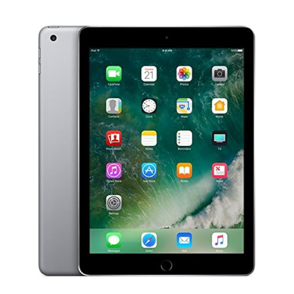 Apple iPad 5th Gen 128GB Cellular (Good Condition)(B-) Renewed - Space Grey (Battery 85%+) - Image 2