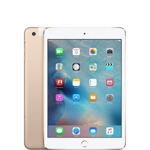 Apple iPad Mini 4 128GB Wifi (Excellent Condition)(B+) Renewed - Gold (Battery 85%+)