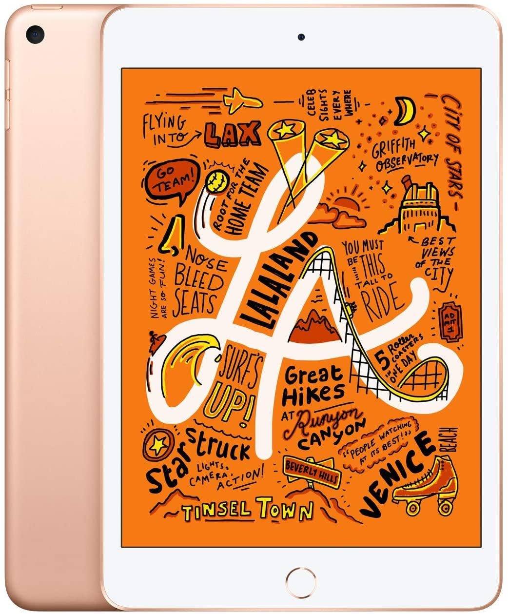 Apple iPad Mini 5 64GB Wifi (Near New)(A) Renewed - Gold (Battery 85%+)