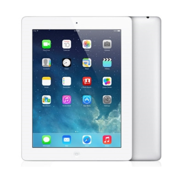Apple iPad 4 16GB Cellular (Excellent Condition)(B+) Renewed - White (Battery 80%+)
