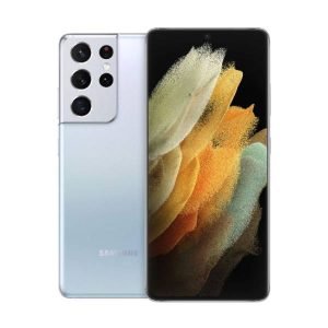 Samsung Galaxy S21 Ultra 128GB (Good Condition)(B-) Renewed - Phantom Silver (Battery 85%+)