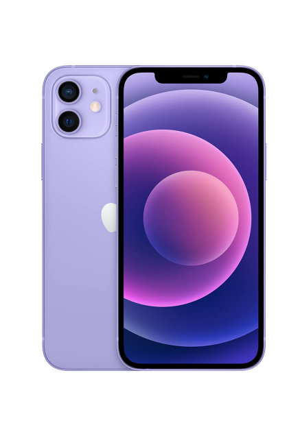 Apple iPhone 12 128GB (Good Condition)(B-) Renewed - Purple (New Battery) - Image 2