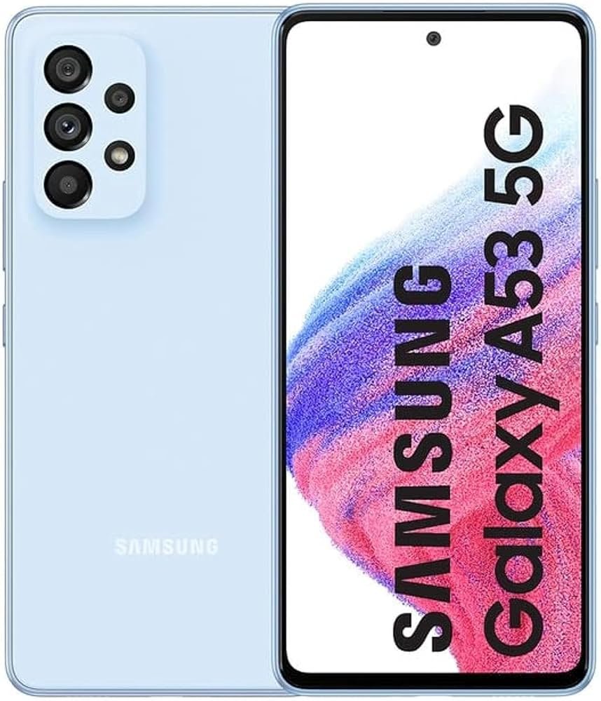 Samsung Galaxy A53 5G 128GB (Near New)(A) Renewed - Awesome Blue (Battery 85%+)
