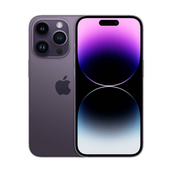 Apple iPhone 14 Pro 256GB (Good Condition)(B-) Renewed - Deep Purple (New Battery)