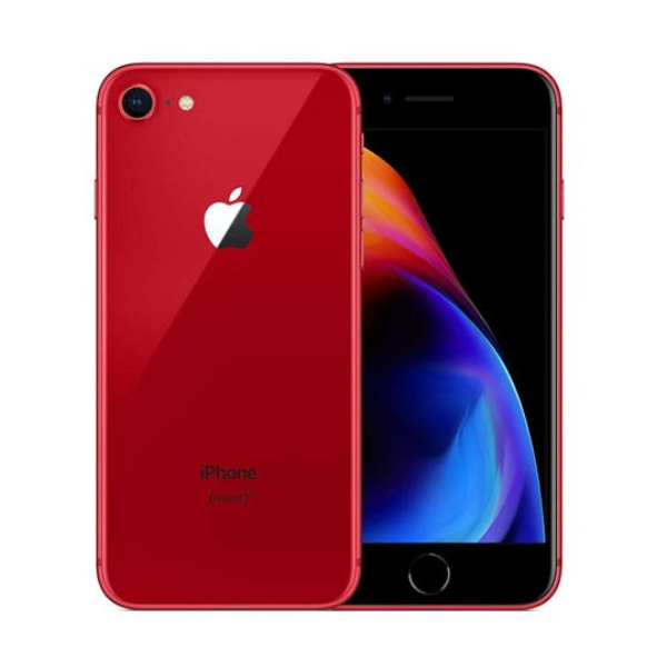 Apple iPhone 8 64GB (Good Condition)(B-) Renewed - Red (New Battery) - Image 2