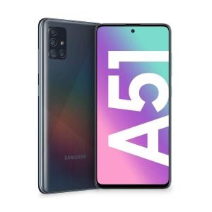 Samsung Galaxy A51 128GB (Near New)(A) Renewed - Prism Crush Black (Battery 85%+)