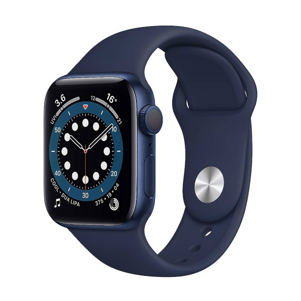 Apple Watch Series 6 Aluminum 44mm GPS (Good Condition)(B-) Renewed - Blue (Battery 80%+)