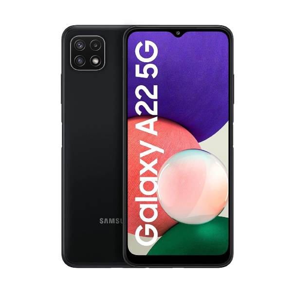 Samsung Galaxy A22 5G 128GB (Near New)(A) Renewed - Grey (Battery 80%+)