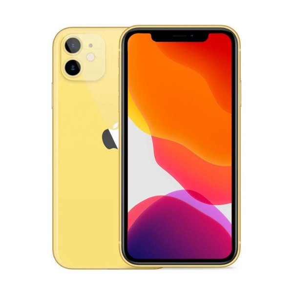 Apple iPhone 11 64GB (Good Condition)(B-) Renewed - Yellow (New Battery) - Image 2