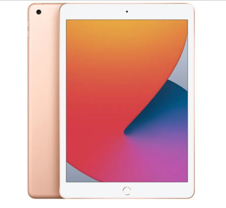 Apple iPad 8th Gen 128GB Wifi (Near New)(A) Renewed - Gold (Battery 85%+)