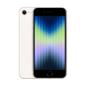 Apple iPhone SE3 128GB (Near New)(A) Renewed - Starlight (New Battery)