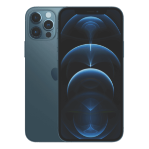 Apple iPhone 12 Pro 256GB (Near New)(A) Renewed - Pacific Blue (Battery 85%+)