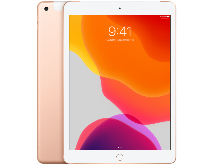 Apple iPad 6th Gen 128GB Wifi (Good Condition)(B-) Renewed - Gold (New Battery) - Image 4