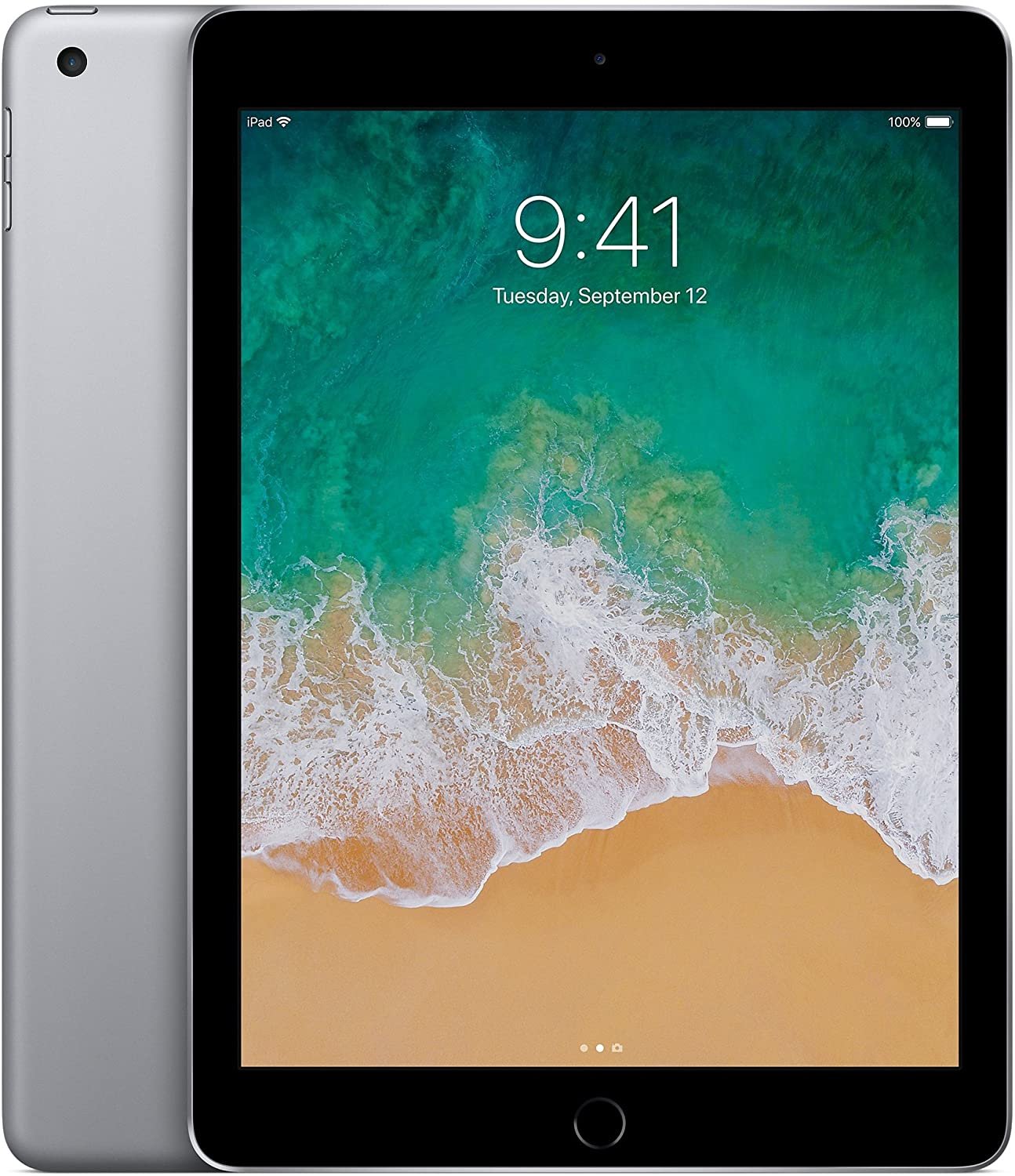 Apple iPad 5th Gen 128GB Wifi (Good Condition)(B-) Renewed - Space Grey (Battery 85%+) - Image 2