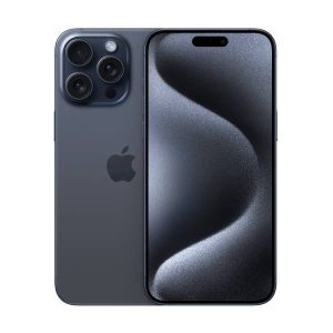 Apple iPhone 15 Pro 128GB (Good Condition)(B-) Renewed - Blue Titanium (Battery 85%+)