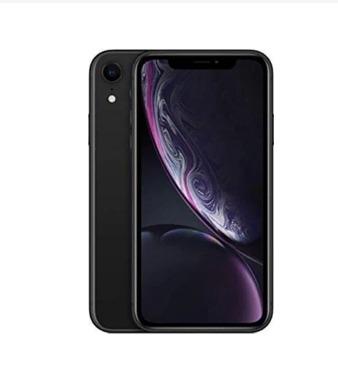 Apple iPhone XR 128GB (Good Condition)(B-) Renewed - Black (New Battery)