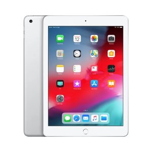 Apple iPad 6th Gen 128GB Cellular (Excellent Condition)(B+) Renewed - Silver (Battery 85%+)