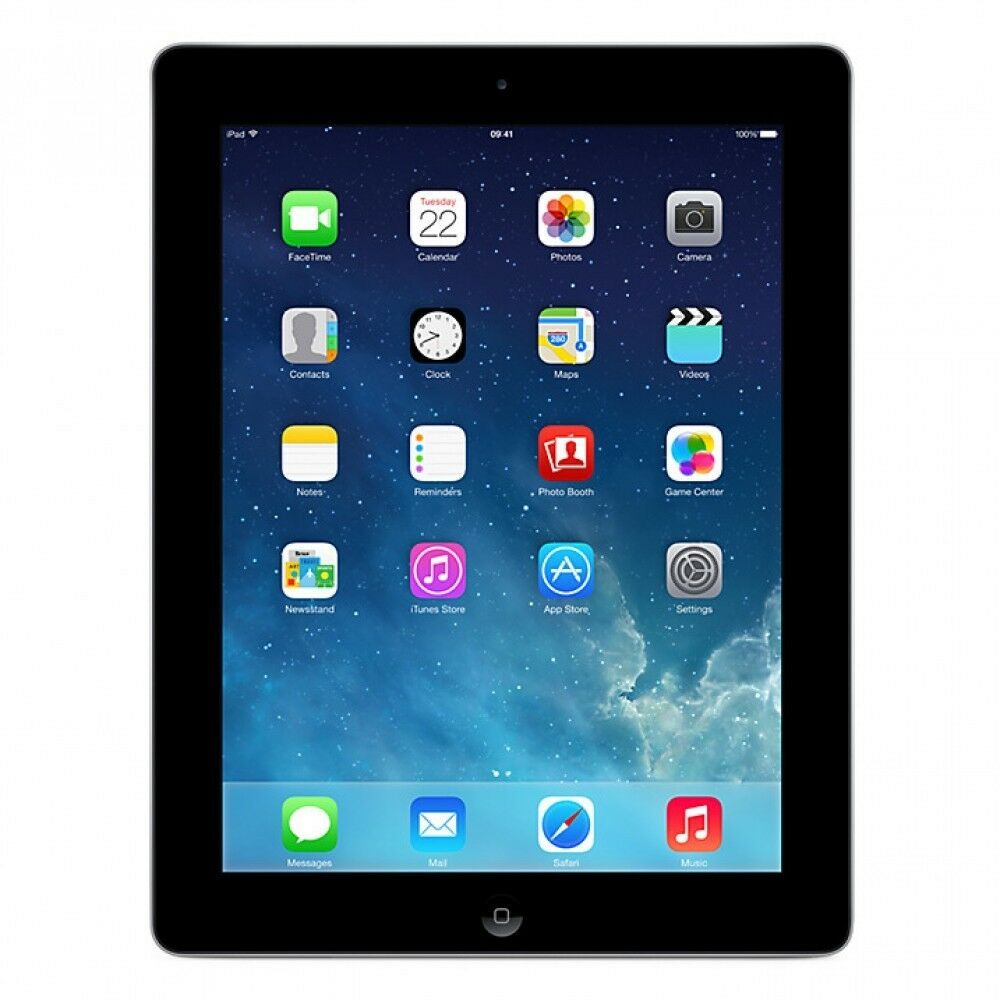 Apple iPad 4 128GB Wifi (Good Condition)(B-) Renewed - Black (Battery 85%+)