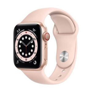 Apple Watch Series 6 Aluminum 40mm GPS+Cellular (Good Condition)(B-) Renewed - Rose Gold (Battery 80%+)