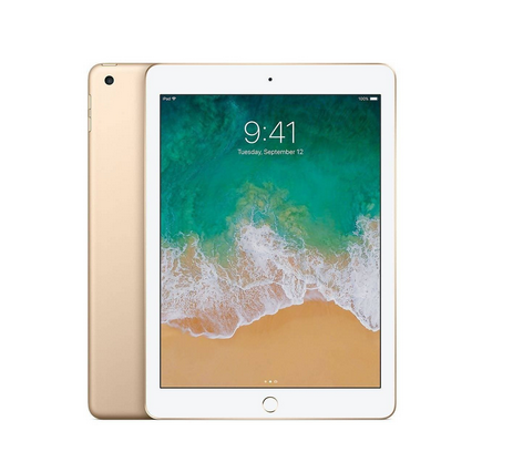 Apple iPad 5th Gen 32GB Wifi (Excellent Condition)(B+) Renewed - Gold (Battery 85%+)