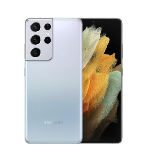 Samsung Galaxy S21 Ultra 256GB (Near New)(A) Renewed - Phantom Silver (Battery 85%+)