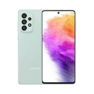 Samsung Galaxy A73 128GB (Good Condition)(B-) Renewed - Green (Battery 85%+)