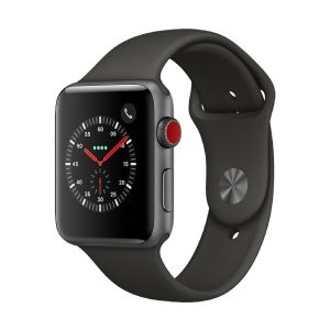 Apple Watch Series 3 Aluminum 38mm GPS+Cellular (Needs TLC)(C-) Renewed - Space Grey (Battery 70%+)