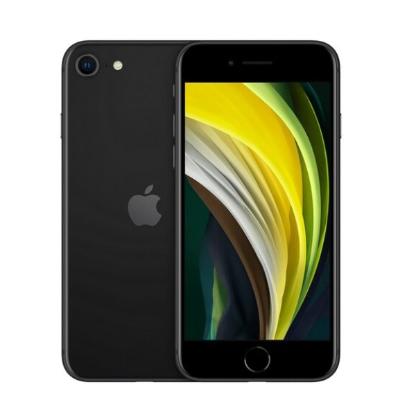 Apple iPhone SE2 64GB (Excellent Condition)(B+) Renewed - Black (Battery 85%+) - Image 2