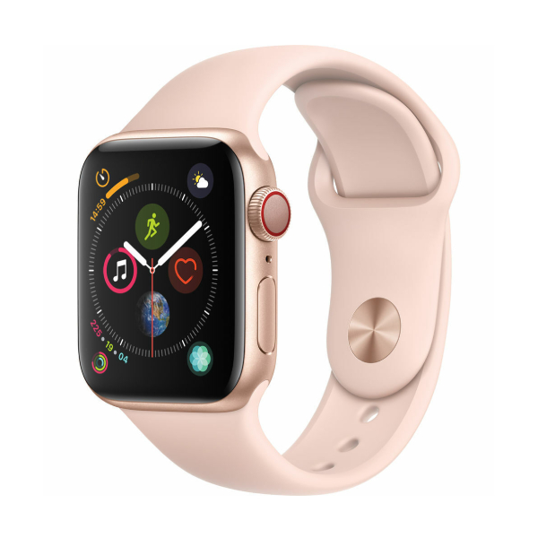 Apple Watch Series 4 Aluminum 40mm GPS (Good Condition)(B-) Renewed - Rose Gold (Battery 80%+)