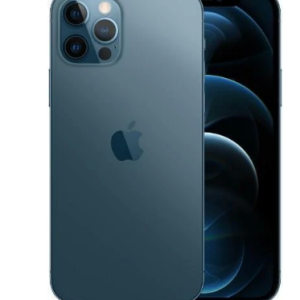 Apple iPhone 12 Pro Max 128GB (Good Condition)(B-) Renewed - Pacific Blue (New Battery)