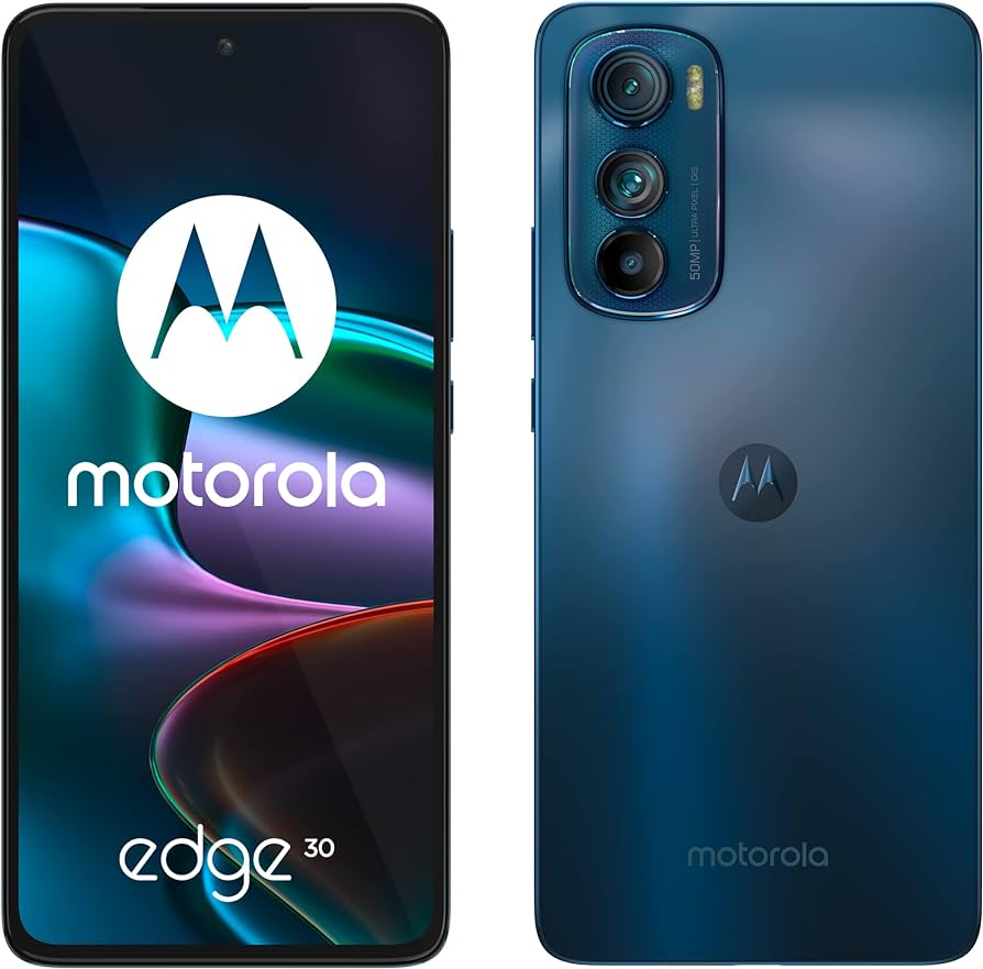 Motorola Edge 30 128GB (Good Condition)(B-) Renewed - Meteor Grey (Battery 80%+)
