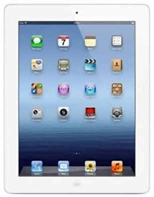 Apple iPad 3 16GB Cellular (Good Condition)(B-) Renewed - Silver (Battery 80%+) - Image 4