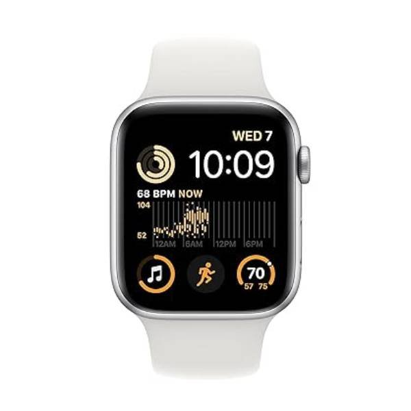 Apple Watch Series SE Aluminum 40mm GPS+Cellular (Fair Condition)(C+) Renewed - Silver (Battery 80%+)