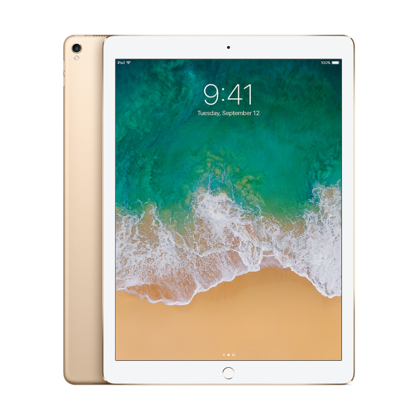 Apple iPad Pro 12.9 2nd Gen 64GB Wifi (Good Condition)(B-) Renewed - Gold (Battery 85%+) - Image 2