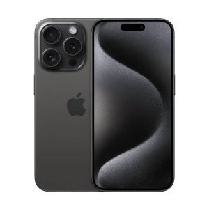Apple iPhone 15 Pro Max 256GB (Good Condition)(B-) Renewed - Black Titanium (New Battery)