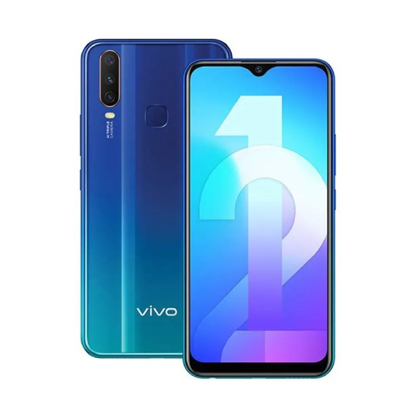 Vivo Y12 64GB (Near New)(A) Renewed - Aqua Blue (Battery 85%+)