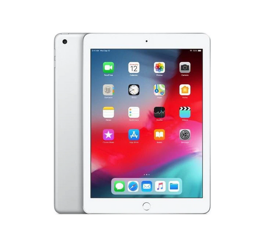 Apple iPad 6th Gen 128GB Wifi (Excellent Condition)(B+) Renewed - Silver (Battery 80%+) - Image 3