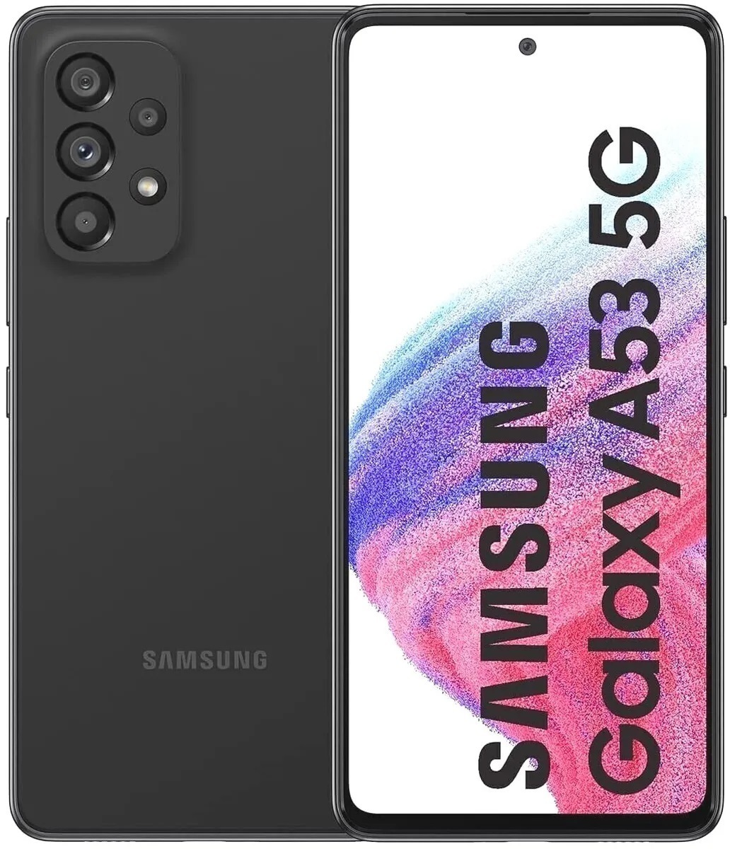 Samsung Galaxy A53 5G 128GB (Near New)(A) Renewed - Black (Battery 85%+)