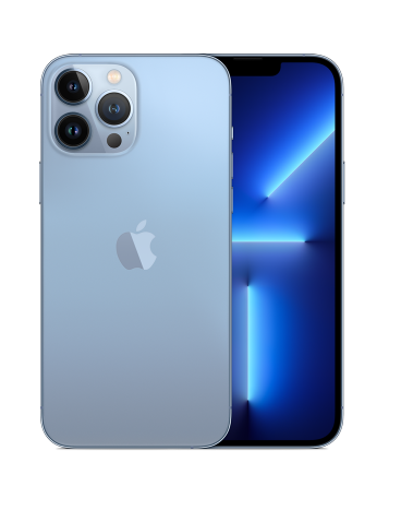 Apple iPhone 13 Pro Max 256GB (Near New)(A) Renewed - Sierra Blue (Battery 85%+) - Image 2