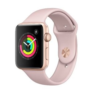 Apple Watch Series 3 Aluminum 42mm GPS (Needs TLC)(C-) Renewed - Rose Gold (Battery 70%+)