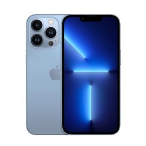 Apple iPhone 13 Pro Max 128GB (Good Condition)(B-) Renewed - Sierra Blue (Battery 80%+)