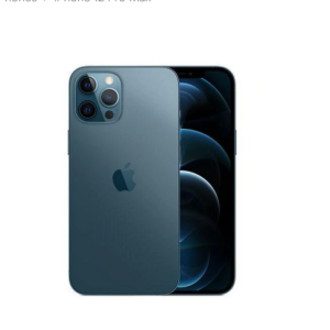 Apple iPhone 12 Pro Max 256GB (Near New)(A) Renewed - Pacific Blue (New Battery)