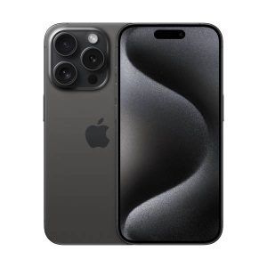 Apple iPhone 15 Pro 256GB (Excellent Condition)(B+) Renewed - Black Titanium (Battery 80%+)