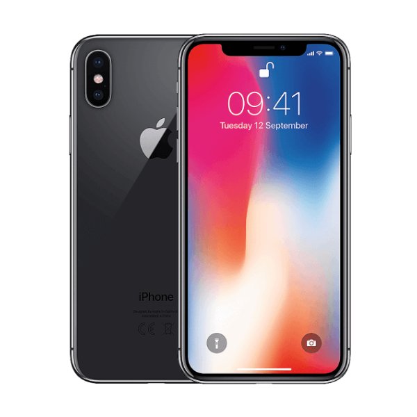Apple iPhone X 64GB (Near New)(A) Renewed - Space Grey (New Battery) - Image 2